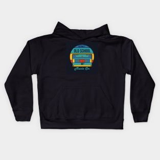 Retro Old School Music Kids Hoodie